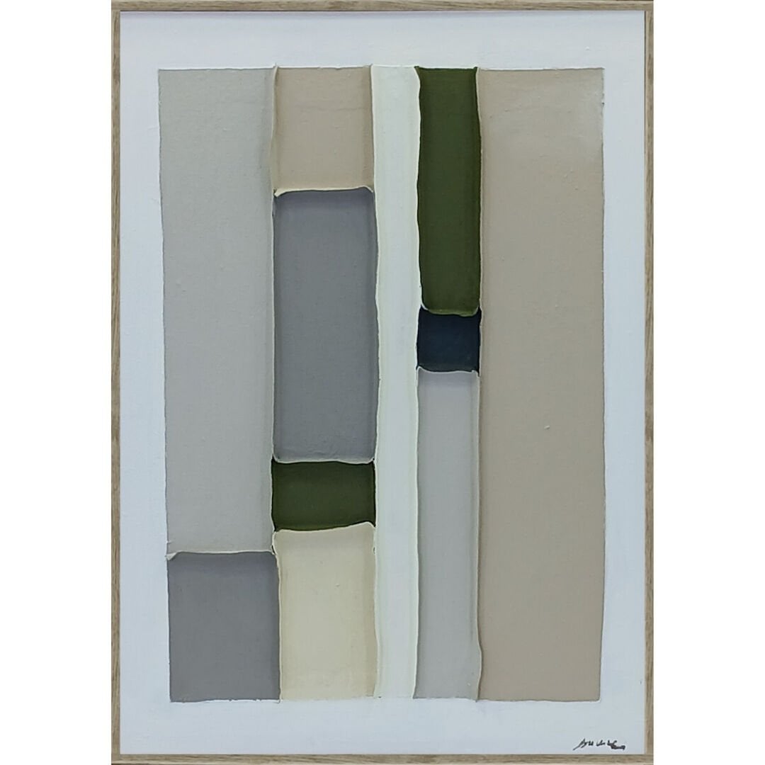 Bohem Soyut Tablo 60x80cm