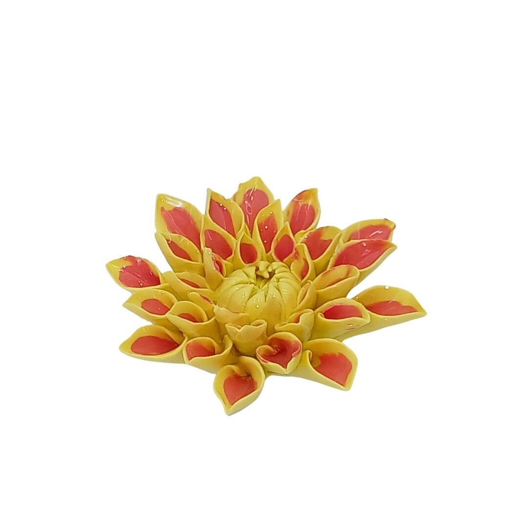 Seramik Çiçek Obje 11cm