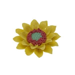 Seramik Çiçek Obje 10cm