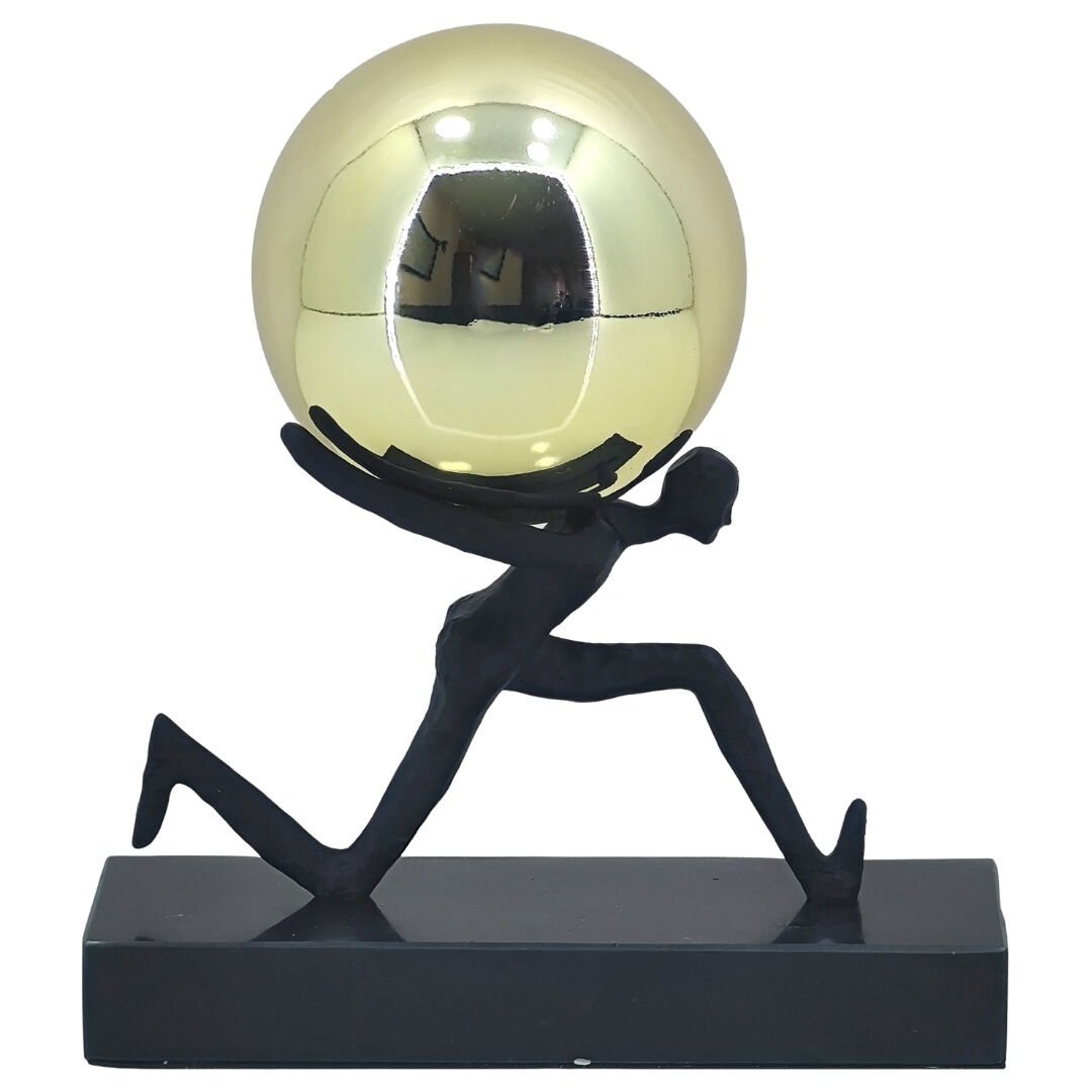 Döküm Toplu Adam 18x20cm