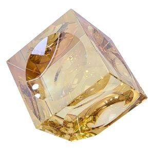 Kristal Küp Obje B.Boy 8x8cm