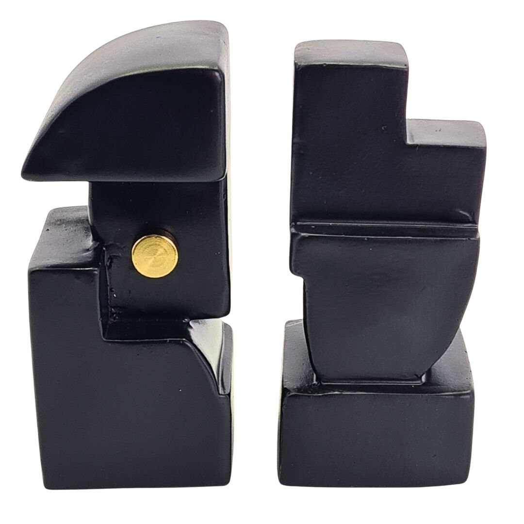 2li Set Geo Kitap Tutucu 15x17cm