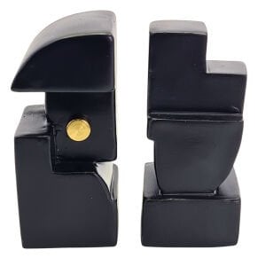 2li Set Geo Kitap Tutucu 15x17cm