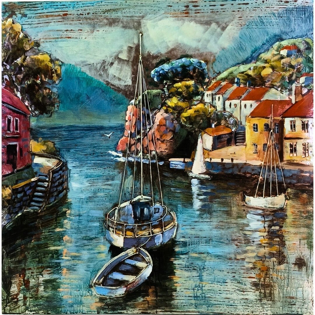 Metal Duvar Panosu 80x80cm