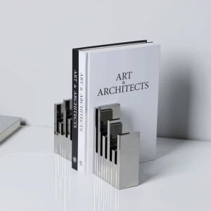 2li Set Kristal Kitap Tutucu 16x22cm