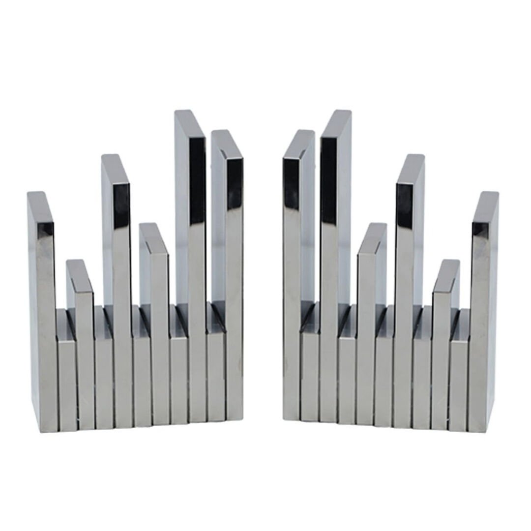 2li Set Kristal Kitap Tutucu 16x22cm