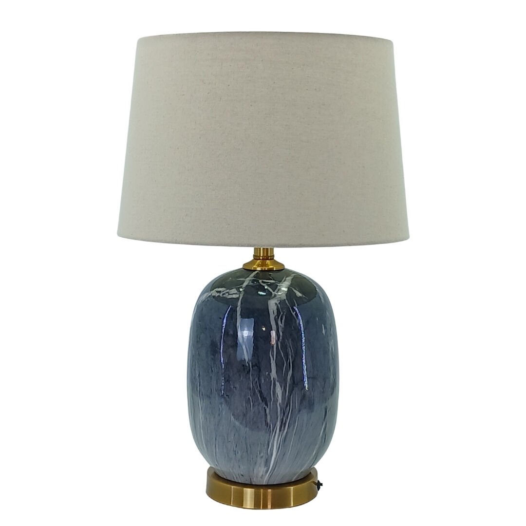 Pukka Seramik Abajur 35x56cm