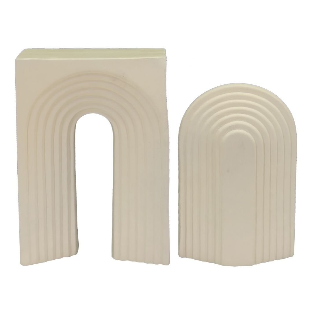 2li Set Soyut Obje 15x22cm Kemik