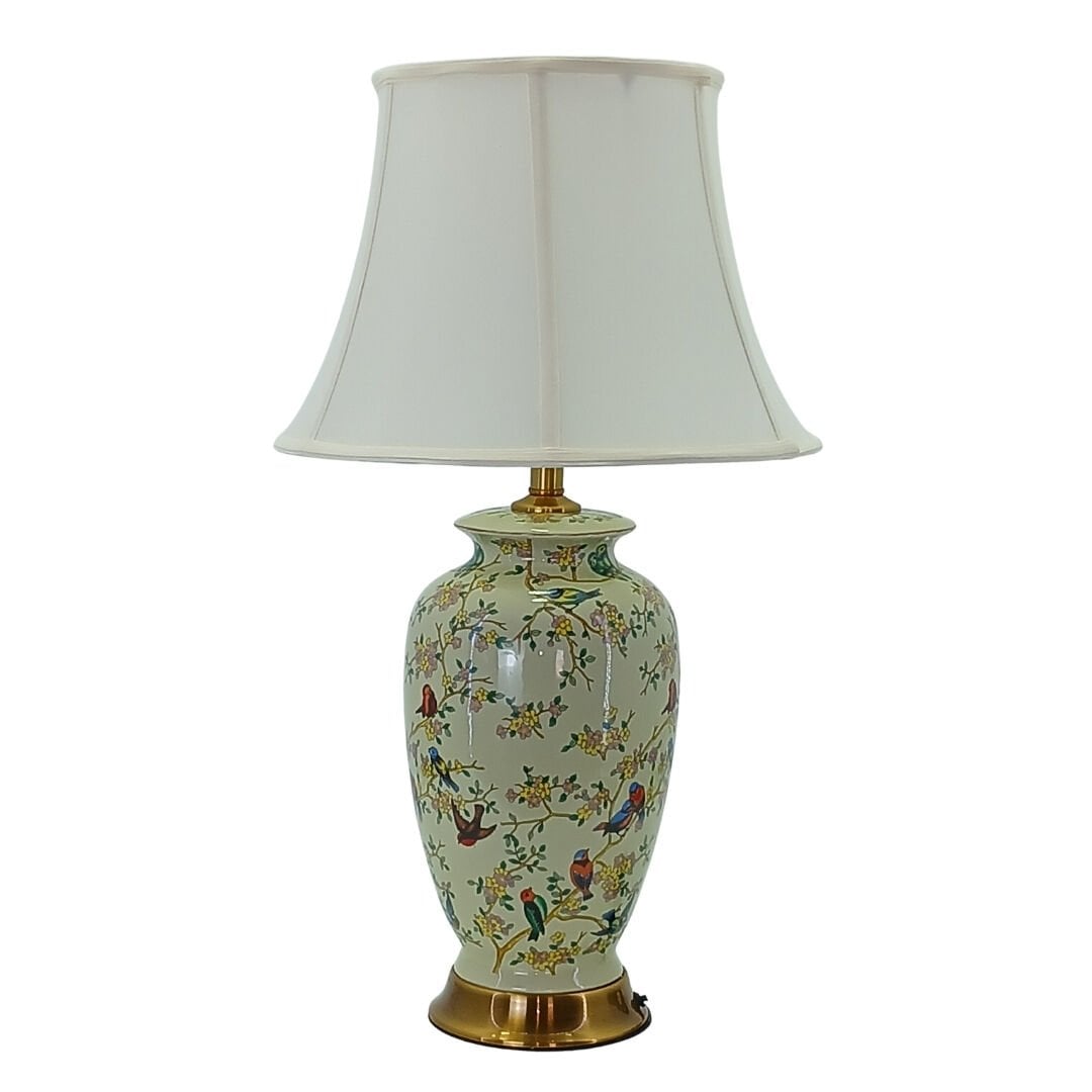 Birds Seramik Abajur 40x70cm