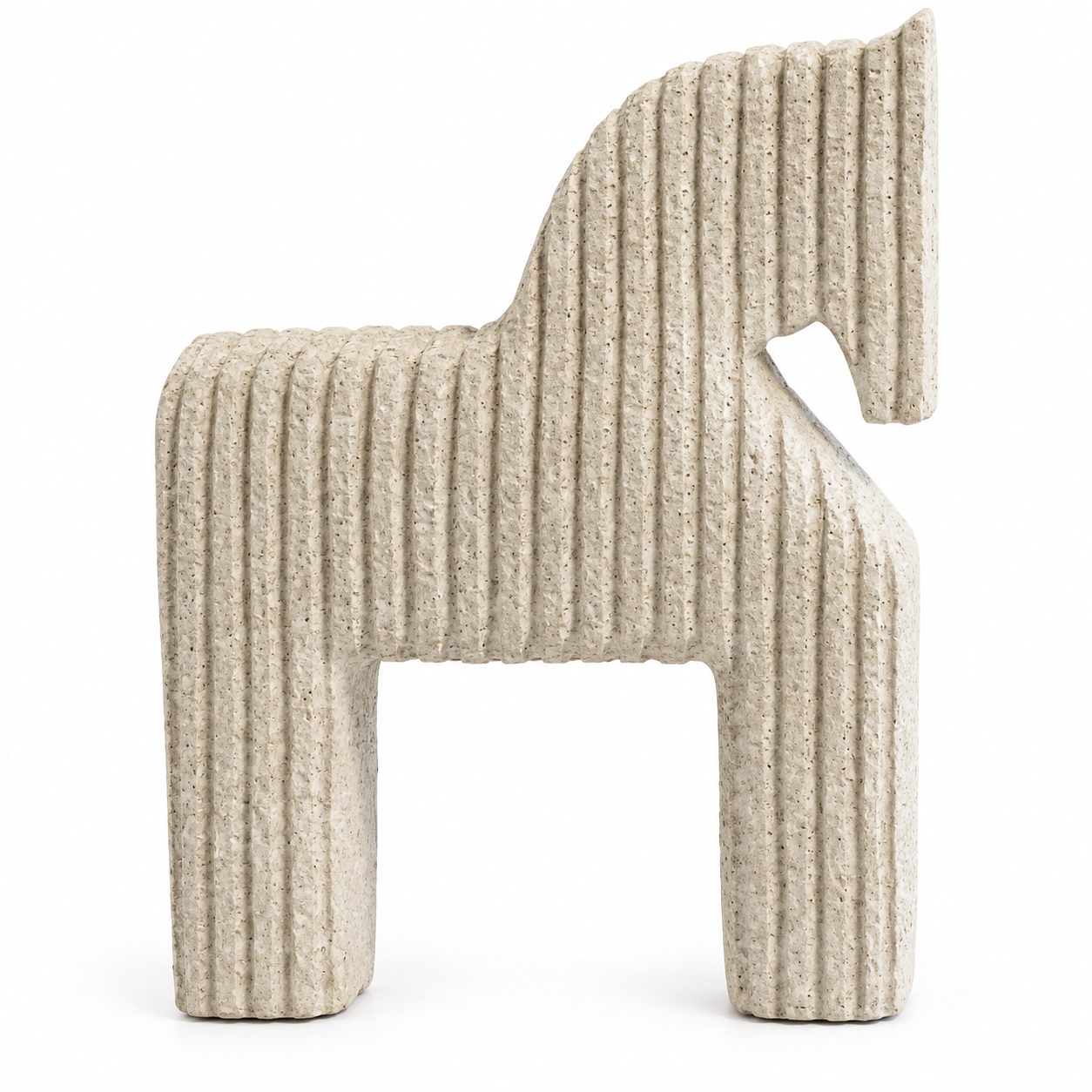 Line Horse Obje 16x22cm