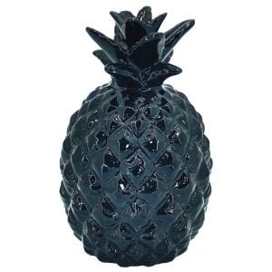 Seramik Ananas Siyah 12x20cm