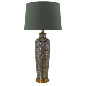 Snake Seramik Abajur 38x80cm