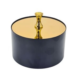 Metal Kutu Siyah-2 10x12cm