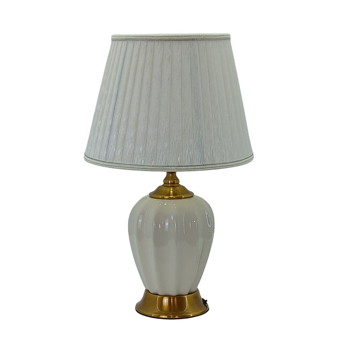 Leo Seramik Abajur 30x50cm