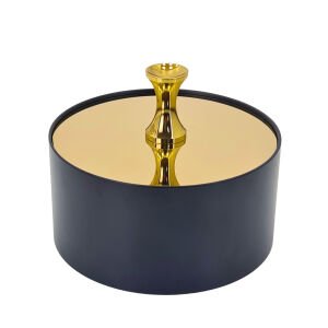 Metal Kutu Siyah-3 8x10cm