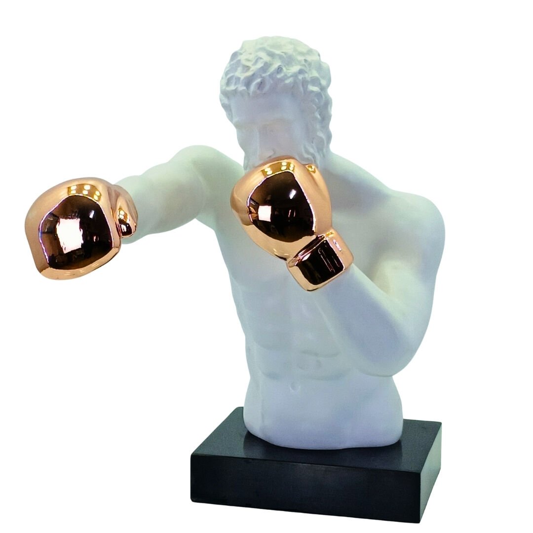 Boksör Büst Beyaz 25x50cm