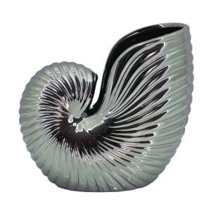 Salyangoz Seramik Vazo 2| 19x20cm