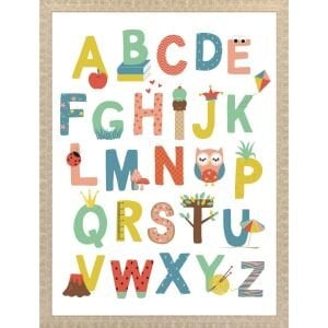 UV Alfabe Tablo 60x80cm