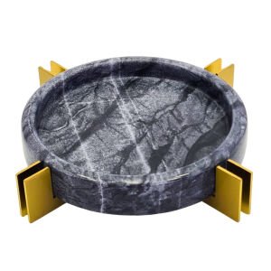 Mermer Küllük Siyah 20cm