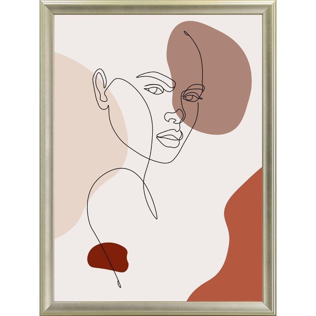 UV Soyut Tablo 60x80cm