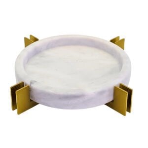 Mermer Küllük Beyaz 20cm