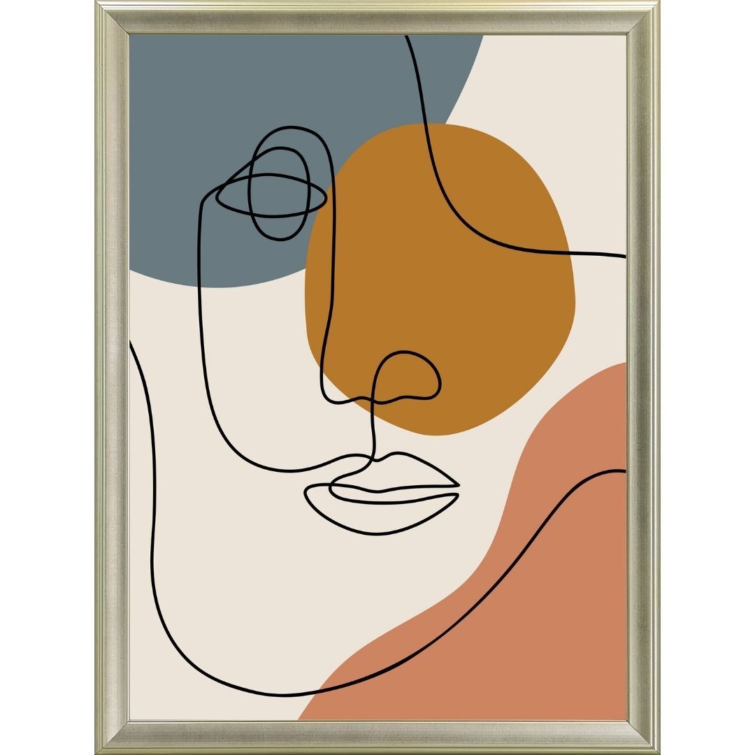 UV Soyut Tablo 60x80cm