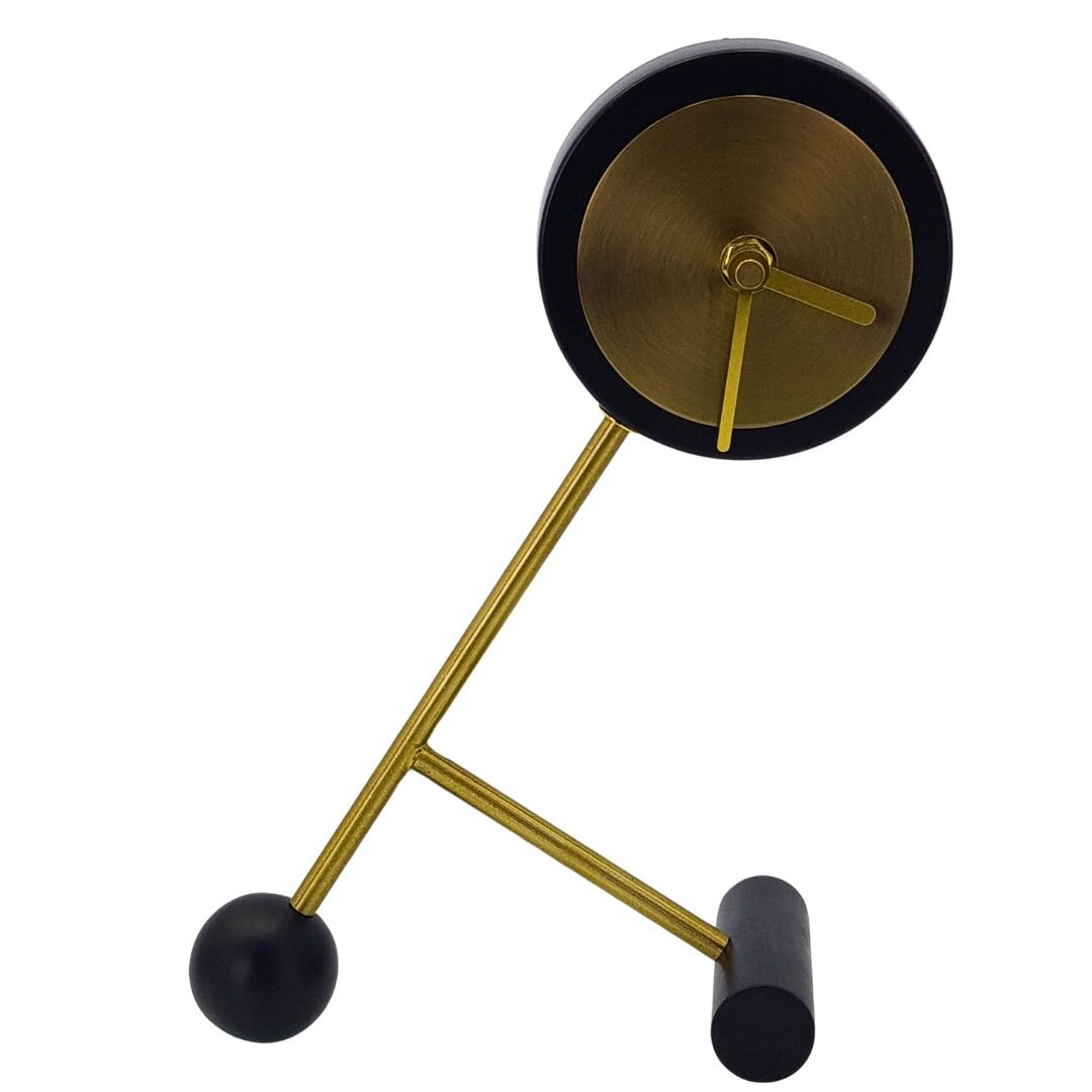 Masa Saati Siyah 19x25cm