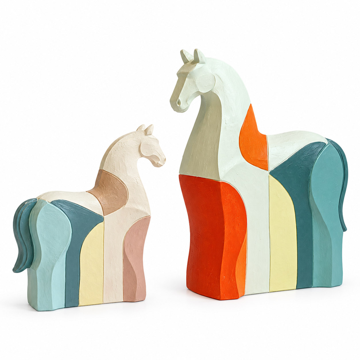 2li Set Paint Atlar Obje 20x25cm