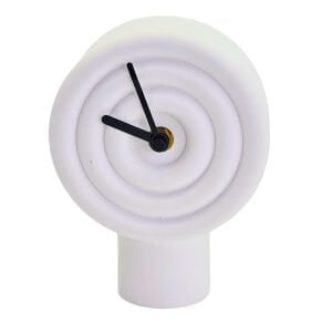 Dekoratif Masa Saati Beyaz 12x16cm