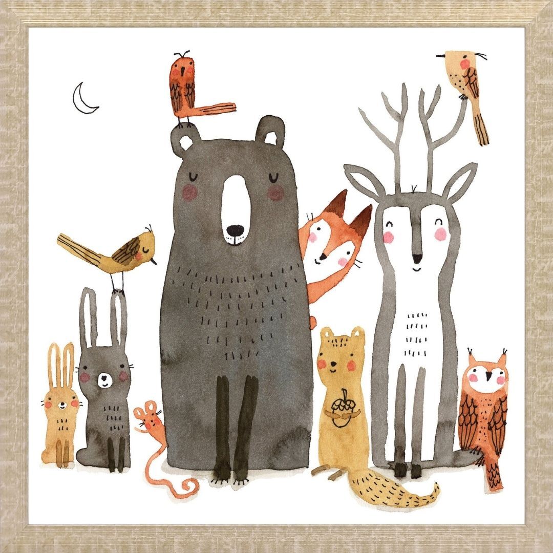 UV Animals Tablo 3| 60x60cm