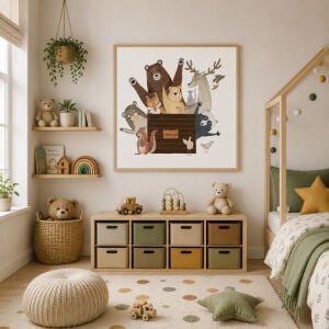 UV Animals Tablo 2| 60x60cm