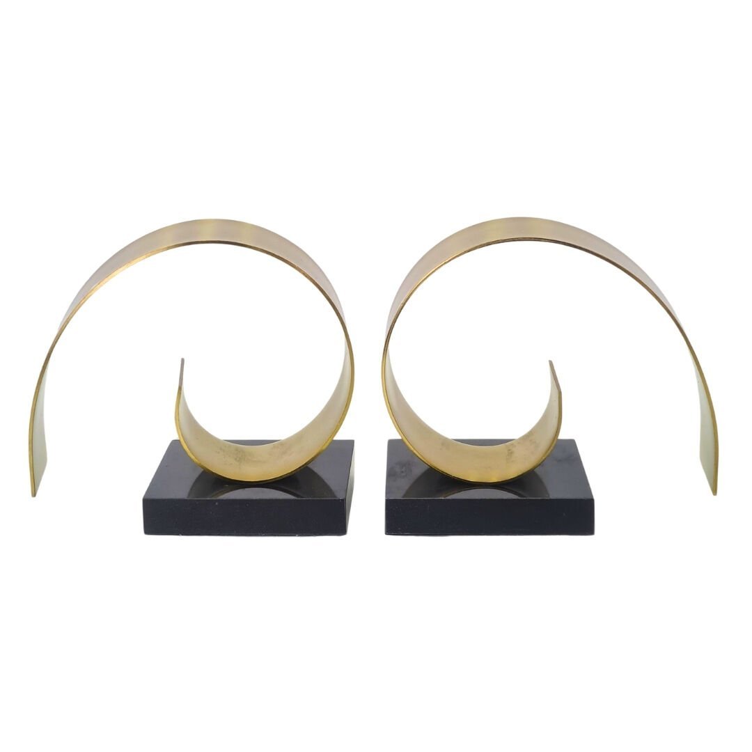 2li Set Metal Kitap Tutucu 15x33cm