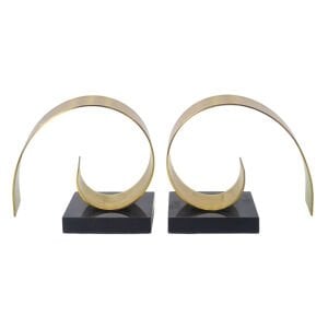 2li Set Metal Kitap Tutucu 15x33cm