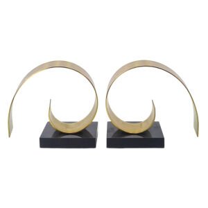 2li Set Metal Kitap Tutucu 15x33cm