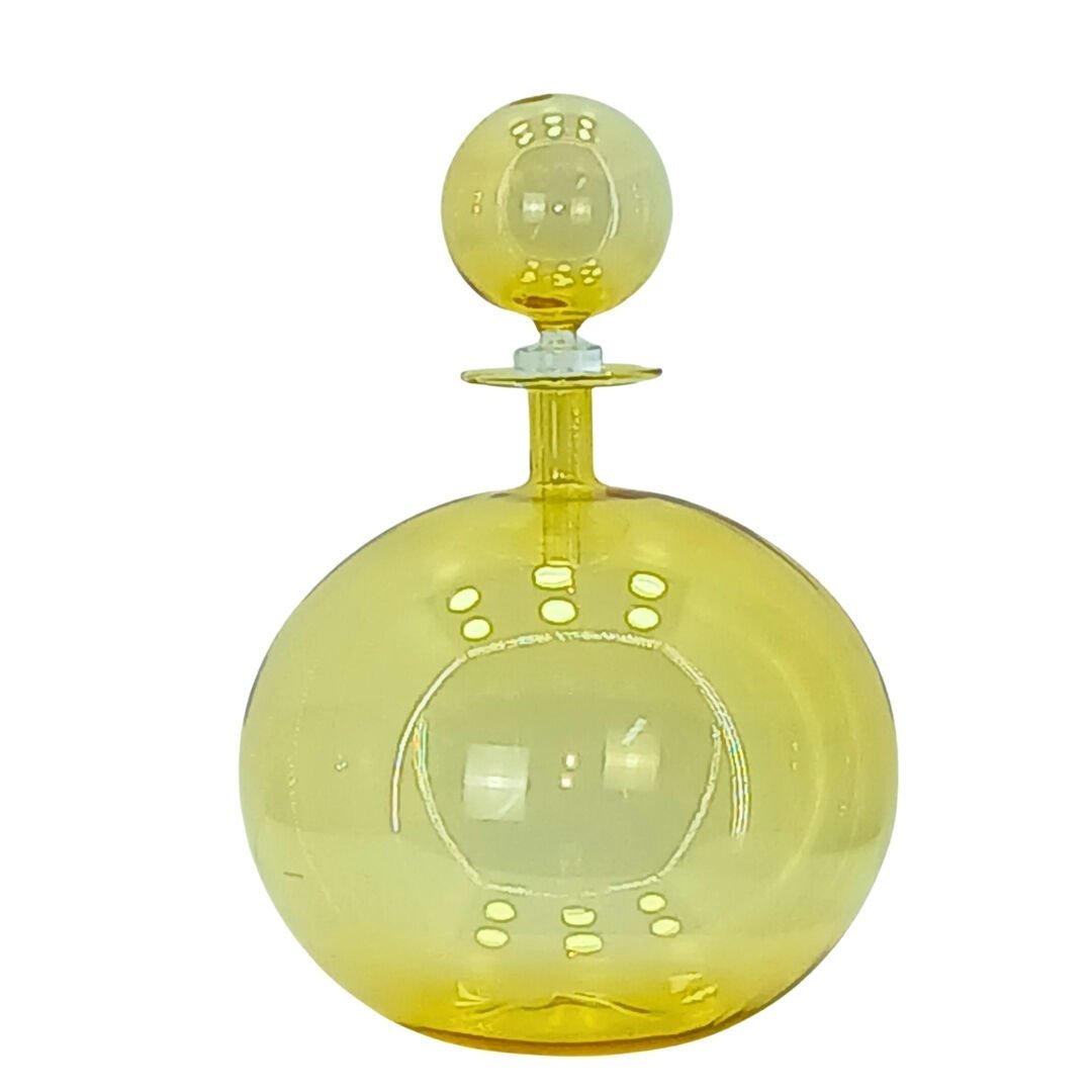 Fine Cam Şişe Sarı 15x20cm