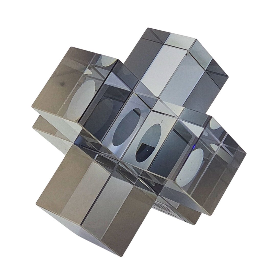 Kristal Artı Obje-1 12x12cm