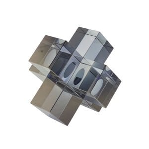 Kristal Artı Obje-2 9x9cm