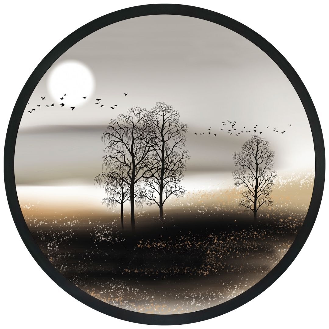 UV Daire Orman Tablo 78cm