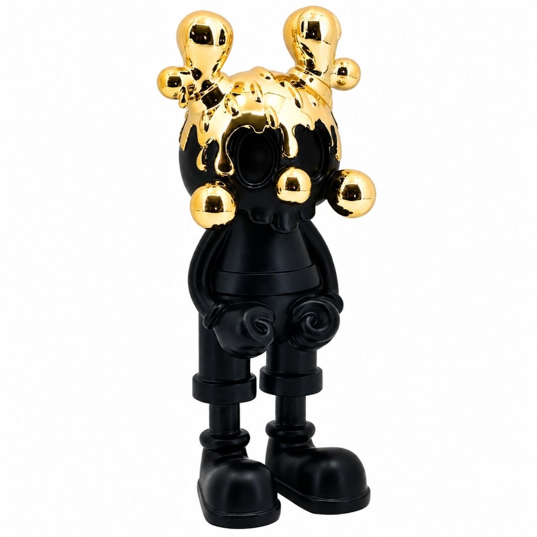 Mickey Boksör Obje Siyah 12x31cm