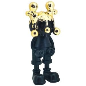 Mickey Boksör Obje Siyah 12x31cm