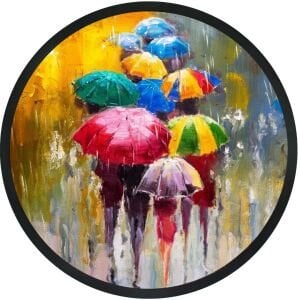 UV Daire Şemsiyeler Tablo 78cm