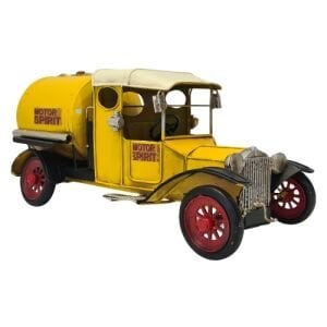 Retro İspirto Tankeri Sarı 14x35cm