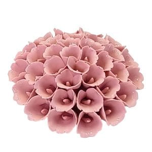 Seramik Çiçek Pembe 5x15cm