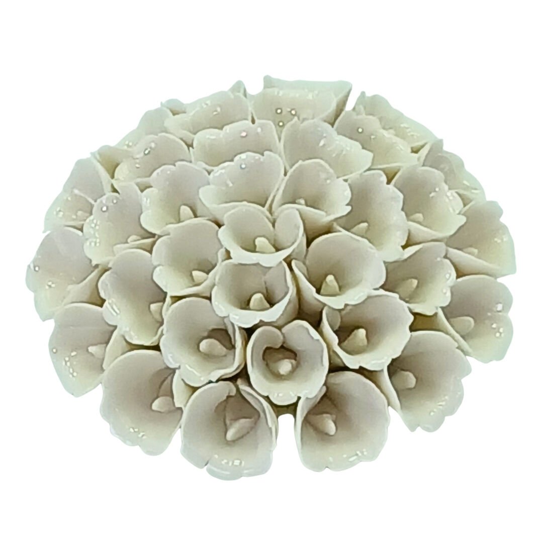 Seramik Çiçek Beyaz 5x15cm