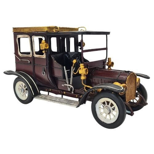 Retro Metal  Araba Bordo 14x34cm