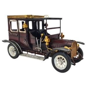 Retro Metal  Araba Bordo 14x34cm