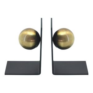 2li Set Metal Kitap Tutacağı Eskitme 13x18cm