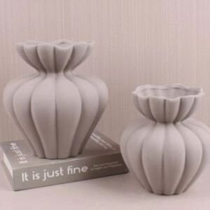 2li Set Dekoratif Vazo Vizon 21x21cm