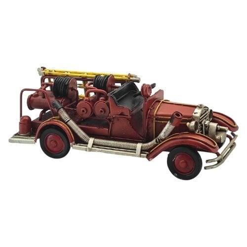 Retro Metal İtfaiye 6x16cm