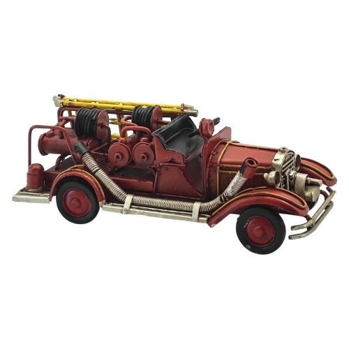 Retro Metal İtfaiye 6x16cm